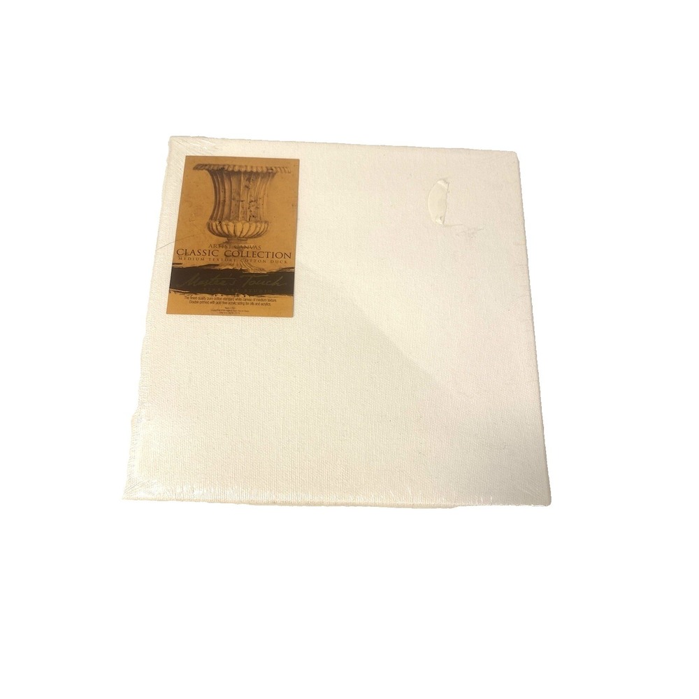 artist canvas classic collection masters touch 8in X 8in medium texture cotton